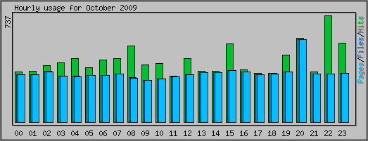 Hourly usage