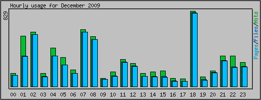 Hourly usage