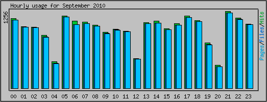 Hourly usage