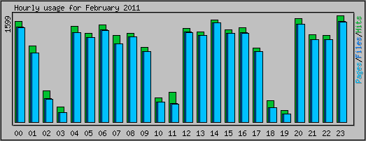 Hourly usage