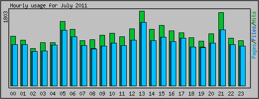 Hourly usage