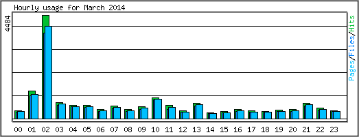 Hourly usage