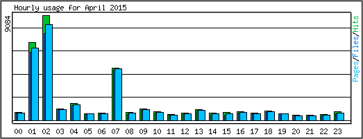 Hourly usage